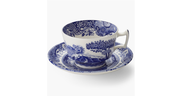 Tazza colazione Jumbo Blu Italian di Spode