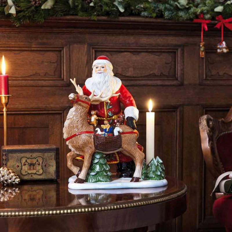 Villeroy & Boch Christmas Toys Slitta Babbo Natale con Renne in